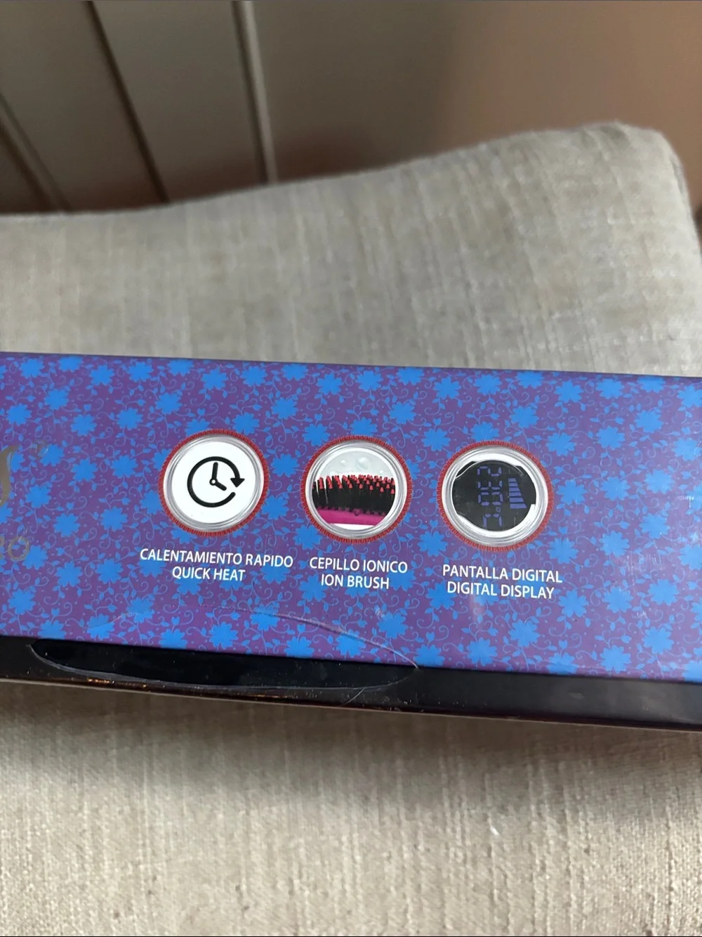 New Showliss Pro Quimat Hair Straightening Brush